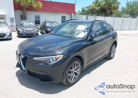 2018 Alfa Romeo Stelvio Ti Sport from USA, damaged, VIN ZASFAKNN8J7C17660